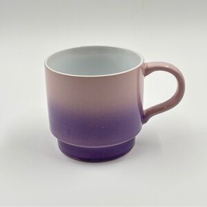 Mainstays Stackable Ceramic Coffee Mug 13oz White Bistro Style